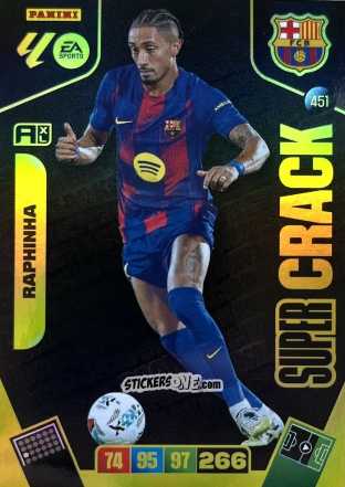 Cromo Raphinha - Laliga 2025-2026. Adrenalyn Xl n. 451 - Panini