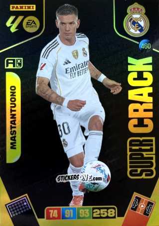 Figurina Mastantuono - Laliga 2025-2026. Adrenalyn Xl n. 460 - Panini