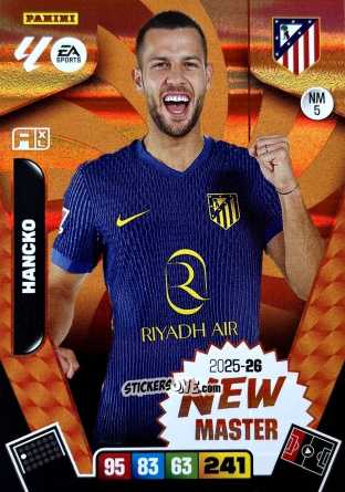 Figurina Hancko - Laliga 2025-2026. Adrenalyn Xl n. NM5 - Panini