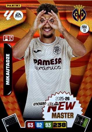 Cromo Mikautadze - Laliga 2025-2026. Adrenalyn Xl n. NM13 - Panini