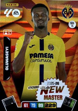 Cromo Oluwaseyi - Laliga 2025-2026. Adrenalyn Xl n. NM15 - Panini