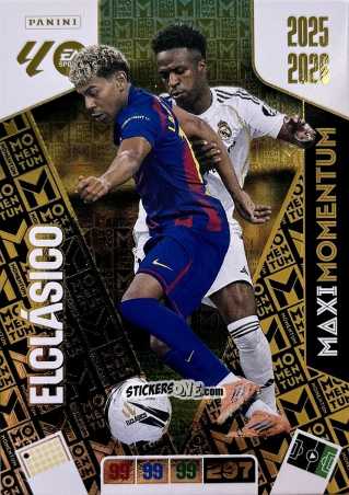 Cromo Lamine Yamal / Vinicius - Laliga 2025-2026. Adrenalyn Xl n. M-MAX - Panini