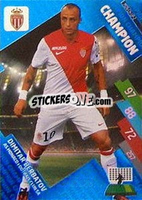 Sticker Dimitar Berbatov - FOOT 2014-2015. Adrenalyn XL n. MON-ch-up2 - Panini