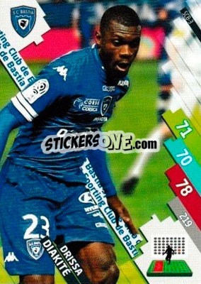 Sticker Drissa Diakité - FOOT 2014-2015. Adrenalyn XL n. SCB-3 - Panini