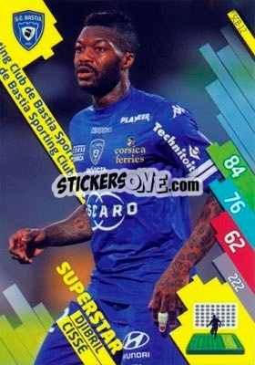 Sticker Djibril Cissé - FOOT 2014-2015. Adrenalyn XL n. SCB-12 - Panini