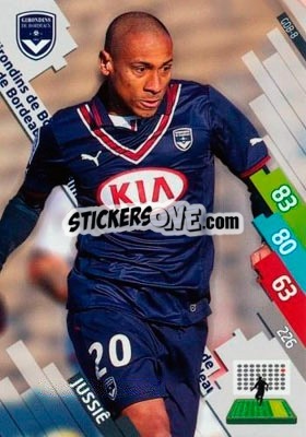 Sticker Jussiê - FOOT 2014-2015. Adrenalyn XL n. GDB-8 - Panini