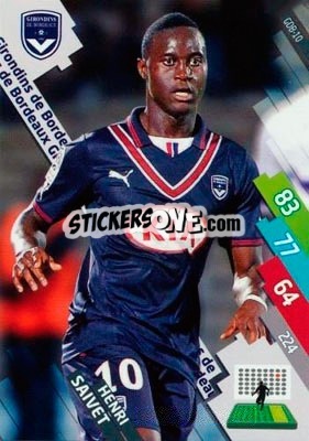 Sticker Henri Saivet - FOOT 2014-2015. Adrenalyn XL n. GDB-10 - Panini