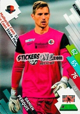Sticker Damien Perquis - FOOT 2014-2015. Adrenalyn XL n. SMC-2 - Panini