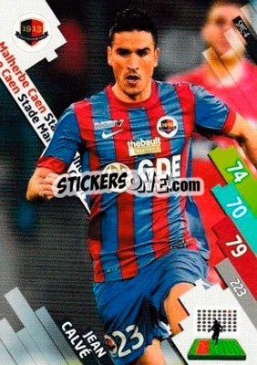 Sticker Jean Calvé - FOOT 2014-2015. Adrenalyn XL n. SMC-4 - Panini