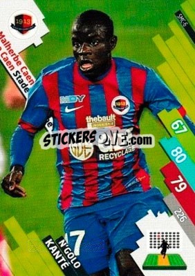 Sticker N'Golo Kanté - FOOT 2014-2015. Adrenalyn XL n. SMC-6 - Panini