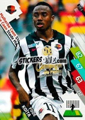 Sticker Fodé Koïta - FOOT 2014-2015. Adrenalyn XL n. SMC-9 - Panini