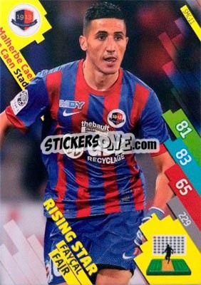 Sticker Fayçal Fajr - FOOT 2014-2015. Adrenalyn XL n. SMC-11 - Panini