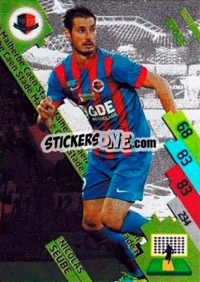 Sticker Nicolas Seube - FOOT 2014-2015. Adrenalyn XL n. SMC-14 - Panini