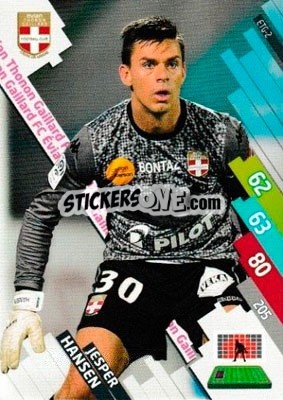 Sticker Jesper Hansen - FOOT 2014-2015. Adrenalyn XL n. ETG-2 - Panini