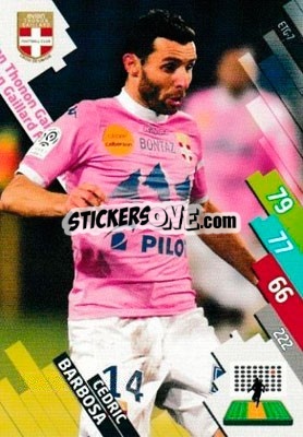 Sticker Cédric Barbosa - FOOT 2014-2015. Adrenalyn XL n. ETG-7 - Panini