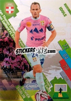 Sticker Olivier Sorlin - FOOT 2014-2015. Adrenalyn XL n. ETG-14 - Panini