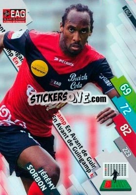 Sticker Jérémy Sorbon - FOOT 2014-2015. Adrenalyn XL n. EAG-5 - Panini