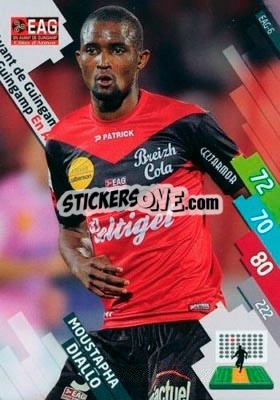 Cromo Moustapha Diallo - FOOT 2014-2015. Adrenalyn XL n. EAG-6 - Panini