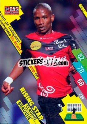 Sticker Claudio Beauvue - FOOT 2014-2015. Adrenalyn XL n. EAG-11 - Panini