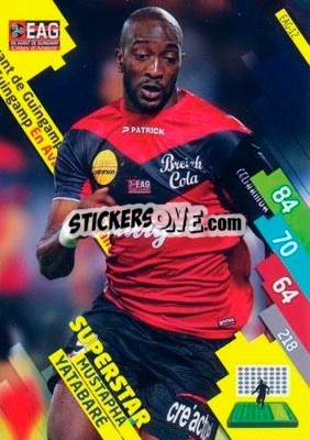 Cromo Mustapha Yatabaré - FOOT 2014-2015. Adrenalyn XL n. EAG-12 - Panini