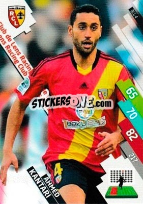 Cromo Ahmed Kantari - FOOT 2014-2015. Adrenalyn XL n. RCL-4 - Panini