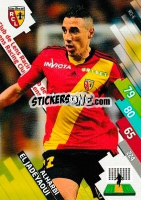 Cromo Alharbi El Jadeyaoui - FOOT 2014-2015. Adrenalyn XL n. RCL-6 - Panini
