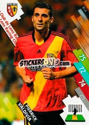 Figurina Pierrick Valdivia - FOOT 2014-2015. Adrenalyn XL n. RCL-9 - Panini