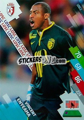 Sticker Vincent Enyeama - FOOT 2014-2015. Adrenalyn XL n. LOSC-2 - Panini