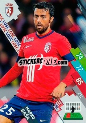 Sticker Marko Baša - FOOT 2014-2015. Adrenalyn XL n. LOSC-3 - Panini