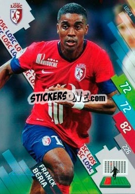 Figurina Franck Béria - FOOT 2014-2015. Adrenalyn XL n. LOSC-4 - Panini