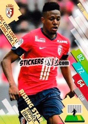 Sticker Divock Origi - FOOT 2014-2015. Adrenalyn XL n. LOSC-11 - Panini
