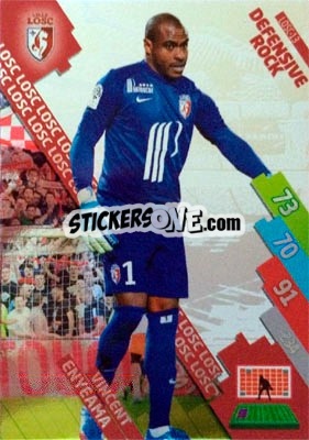 Sticker Vincent Enyeama - FOOT 2014-2015. Adrenalyn XL n. LOSC-13 - Panini