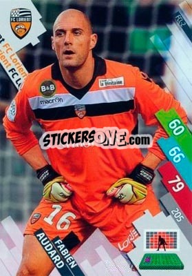 Sticker Fabien Audard - FOOT 2014-2015. Adrenalyn XL n. FCL-2 - Panini