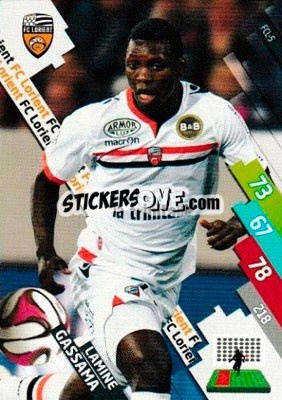 Sticker Lamine Gassama - FOOT 2014-2015. Adrenalyn XL n. FCL-5 - Panini