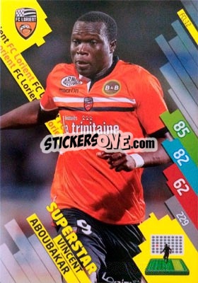 Sticker Vincent Aboubakar - FOOT 2014-2015. Adrenalyn XL n. FCL-12 - Panini