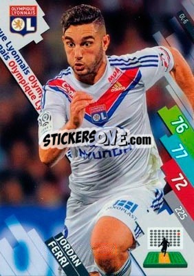 Sticker Jordan Ferri - FOOT 2014-2015. Adrenalyn XL n. OL-6 - Panini