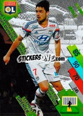 Sticker Clément Grenier - FOOT 2014-2015. Adrenalyn XL n. OL-14 - Panini