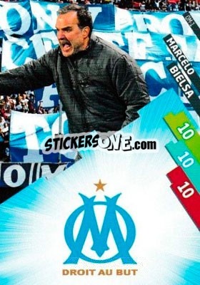 Sticker Marcelo Bielsa/LOGO - FOOT 2014-2015. Adrenalyn XL n. OM-1 - Panini