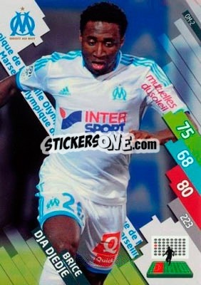 Cromo Brice Dja Djedje - FOOT 2014-2015. Adrenalyn XL n. OM-2 - Panini