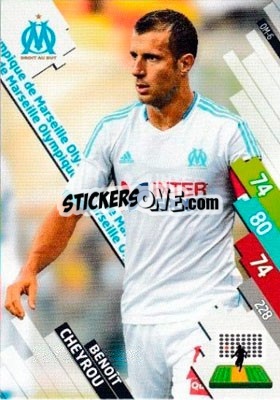 Sticker Benoît Cheyrou - FOOT 2014-2015. Adrenalyn XL n. OM-6 - Panini