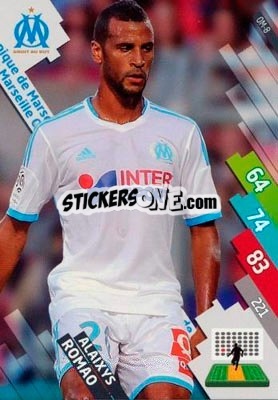 Sticker Alaixys Romao - FOOT 2014-2015. Adrenalyn XL n. OM-8 - Panini