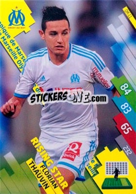 Sticker Florian Thauvin - FOOT 2014-2015. Adrenalyn XL n. OM-11 - Panini