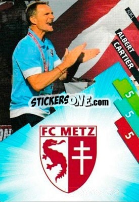 Sticker Albert Cartier/LOGO - FOOT 2014-2015. Adrenalyn XL n. FCM-1 - Panini