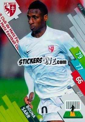 Sticker Bouna Sarr - FOOT 2014-2015. Adrenalyn XL n. FCM-8 - Panini