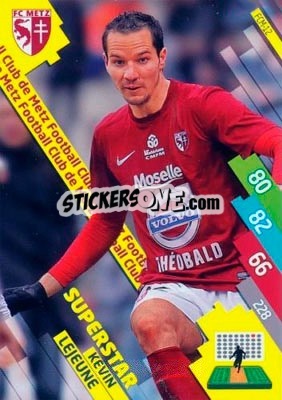 Sticker Kévin Lejeune - FOOT 2014-2015. Adrenalyn XL n. FCM-12 - Panini