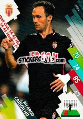 Sticker Ricardo Carvalho - FOOT 2014-2015. Adrenalyn XL n. MON-4 - Panini