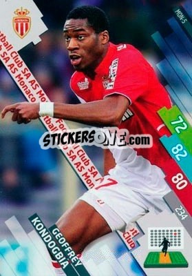 Sticker Geoffrey Kondogbia - FOOT 2014-2015. Adrenalyn XL n. MON-5 - Panini