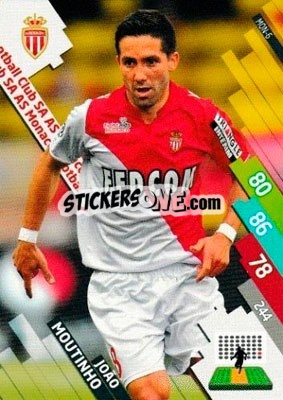 Sticker João Moutinho - FOOT 2014-2015. Adrenalyn XL n. MON-6 - Panini