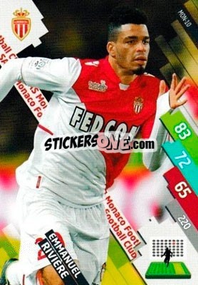 Sticker Emmanuel Rivière - FOOT 2014-2015. Adrenalyn XL n. MON-10 - Panini