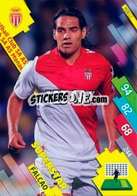 Sticker Falcao - FOOT 2014-2015. Adrenalyn XL n. MON-12 - Panini